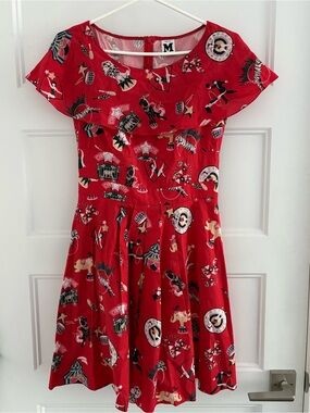 Missoni Red Circus Print Dress